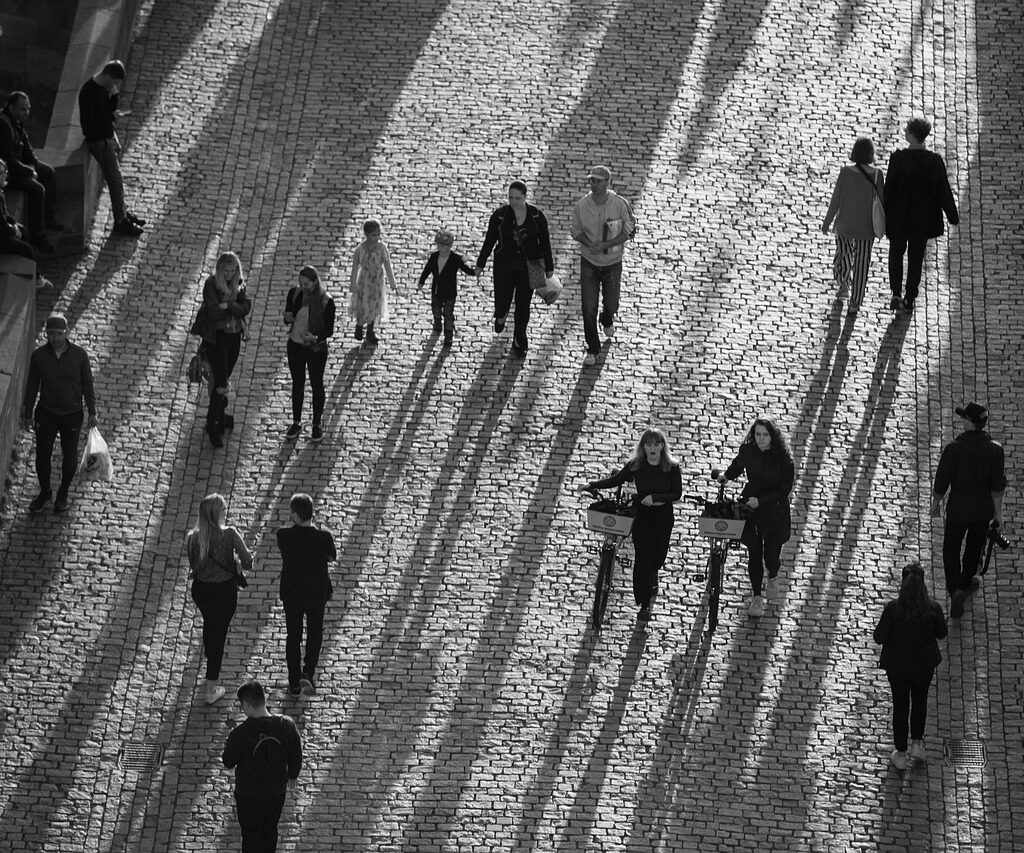 people, street, walking, city, black and white, people, people, people, people, people, walking, walking